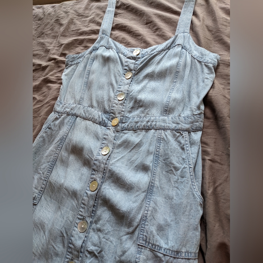 Lovestitch Tencel Denim Coloured Midi Dress